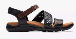 KITLY WAY BLACK LEATHER by Clarks