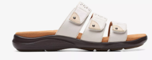 KITLY WALK WHITE LEATHER by Clarks