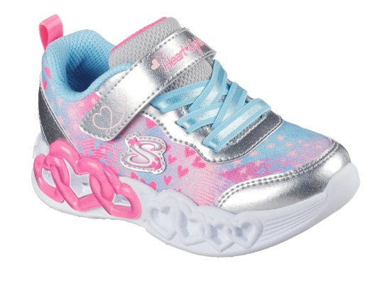 Skechers Girls Infinite Heart Lights - Heart Jewels