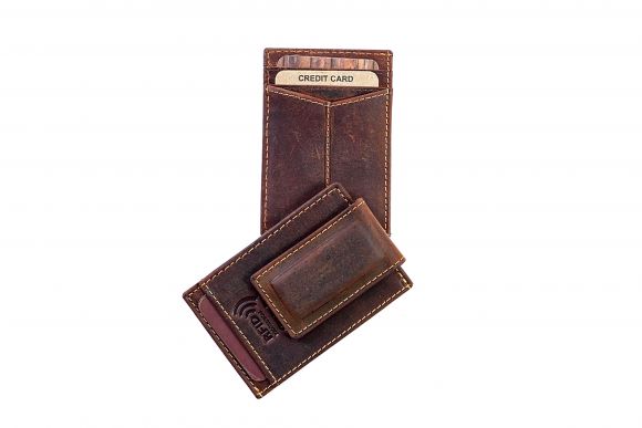 Paul & Taylor RFID Card & Clip Front Pocket from Classic Look, INC
