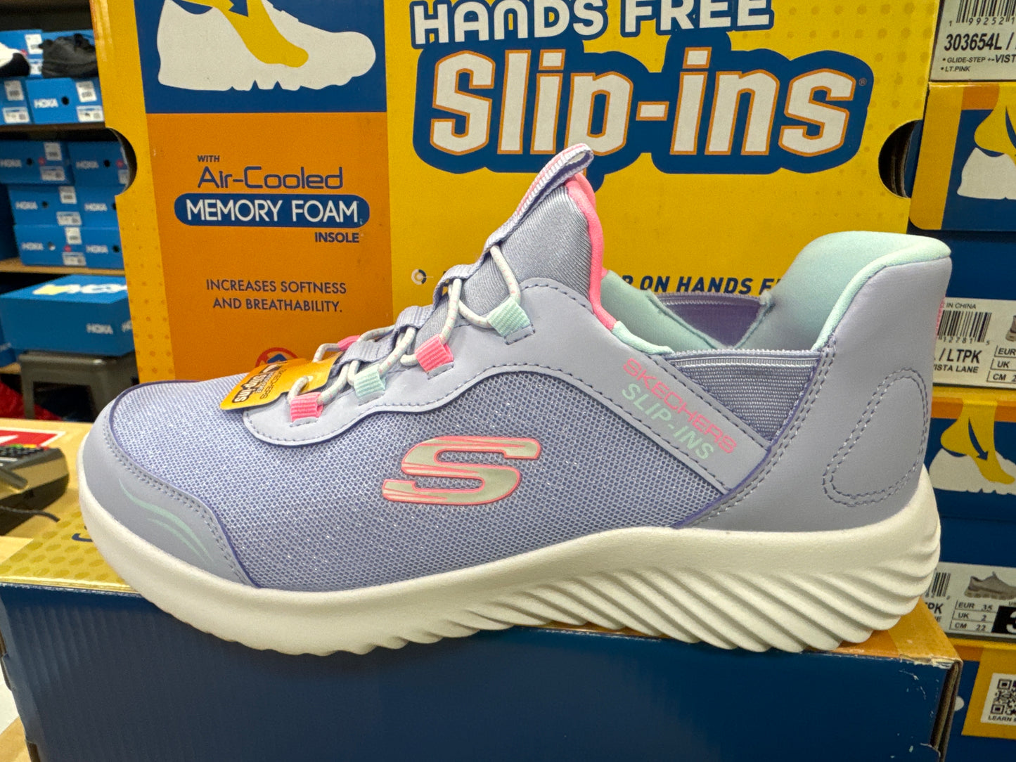 Girls' Skechers Slip-ins: Bounder - Simple Cute