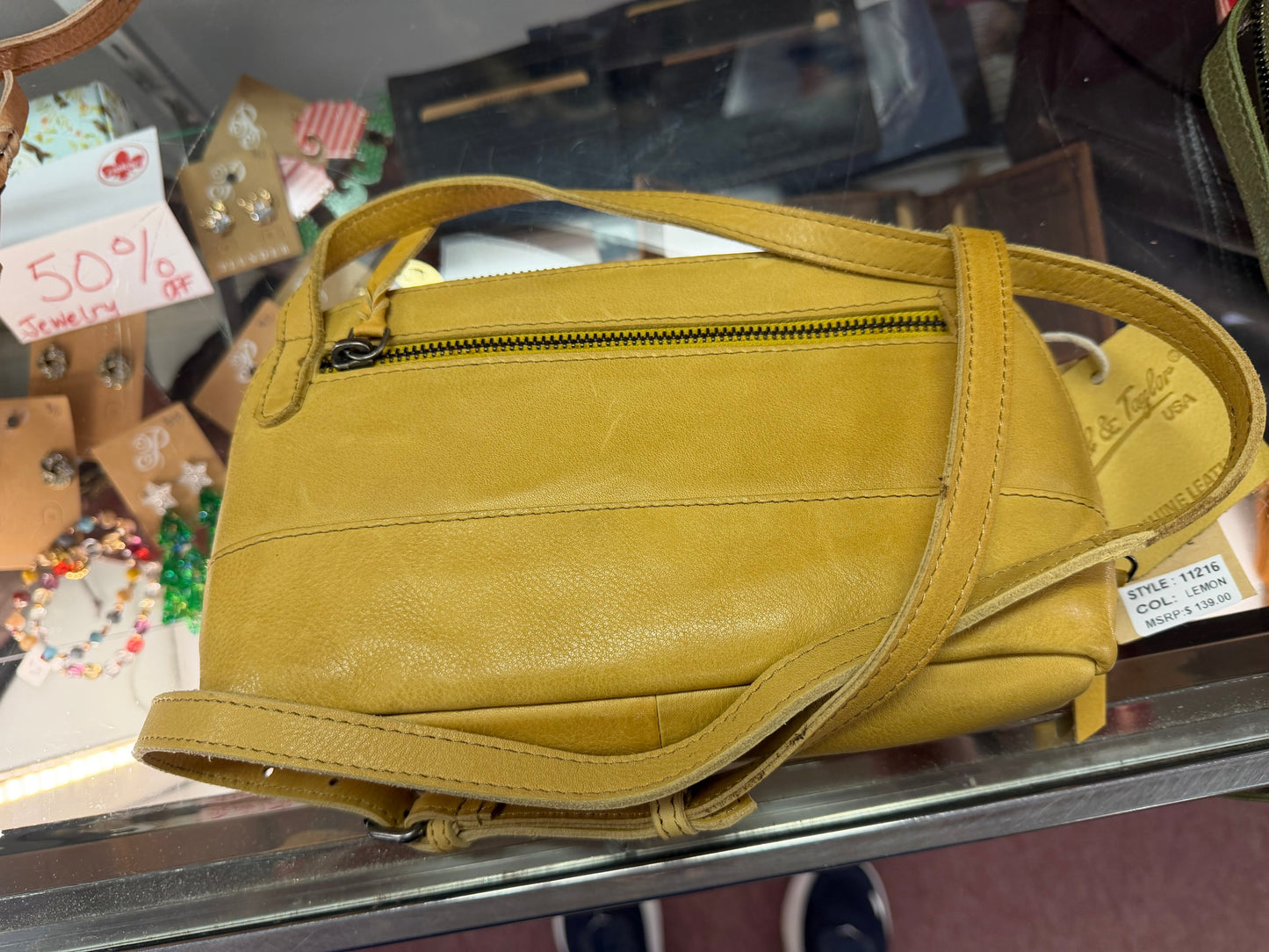 Paul & Taylor Women's Rectangular Crossbody by Classic Look, Inc