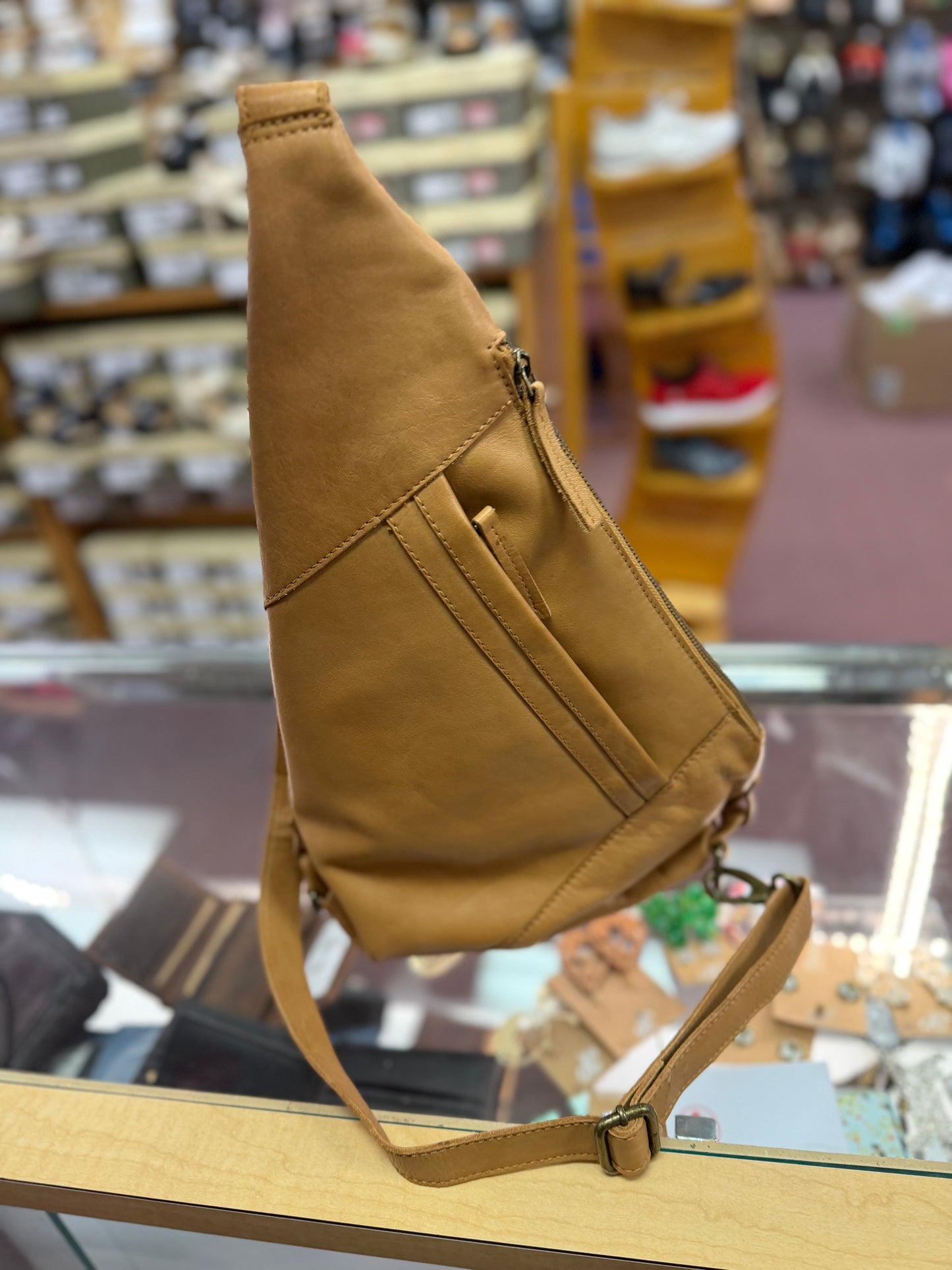 Paul & Taylor Leather Sling by Classic Look, Inc