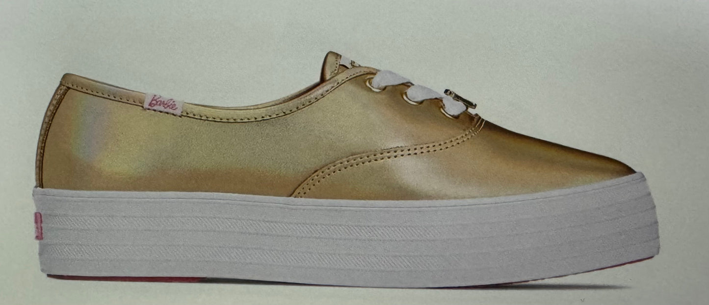 Keds Barbie Point Metallic Leather