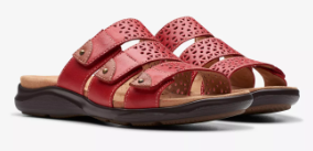 KITLY WALK CHERRY LEATHER by Clarks
