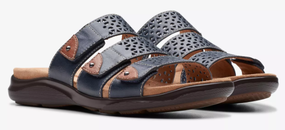 KITLY WALK NAVY LEATHER by Clarks