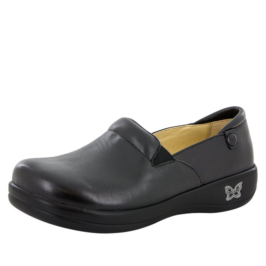 Keli Black Nappa Professional Shoe by Alegria