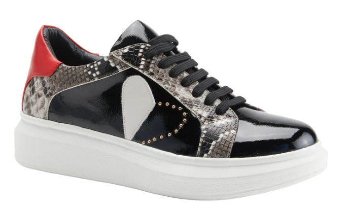 PATRIZIA HEARTTHROB LACE-UP SNEAKERS by Spring Step