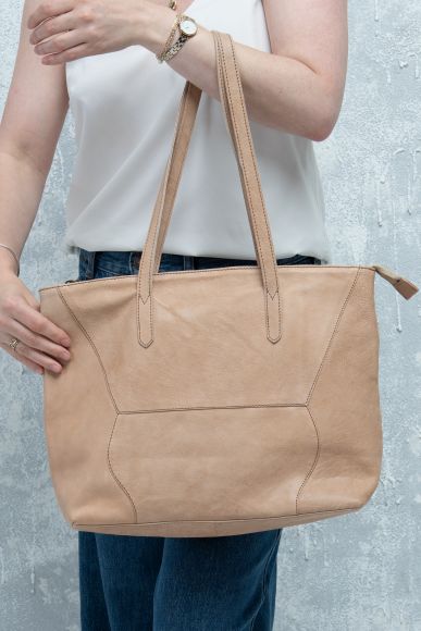 Leather Tote Bag by Classic Look, INC