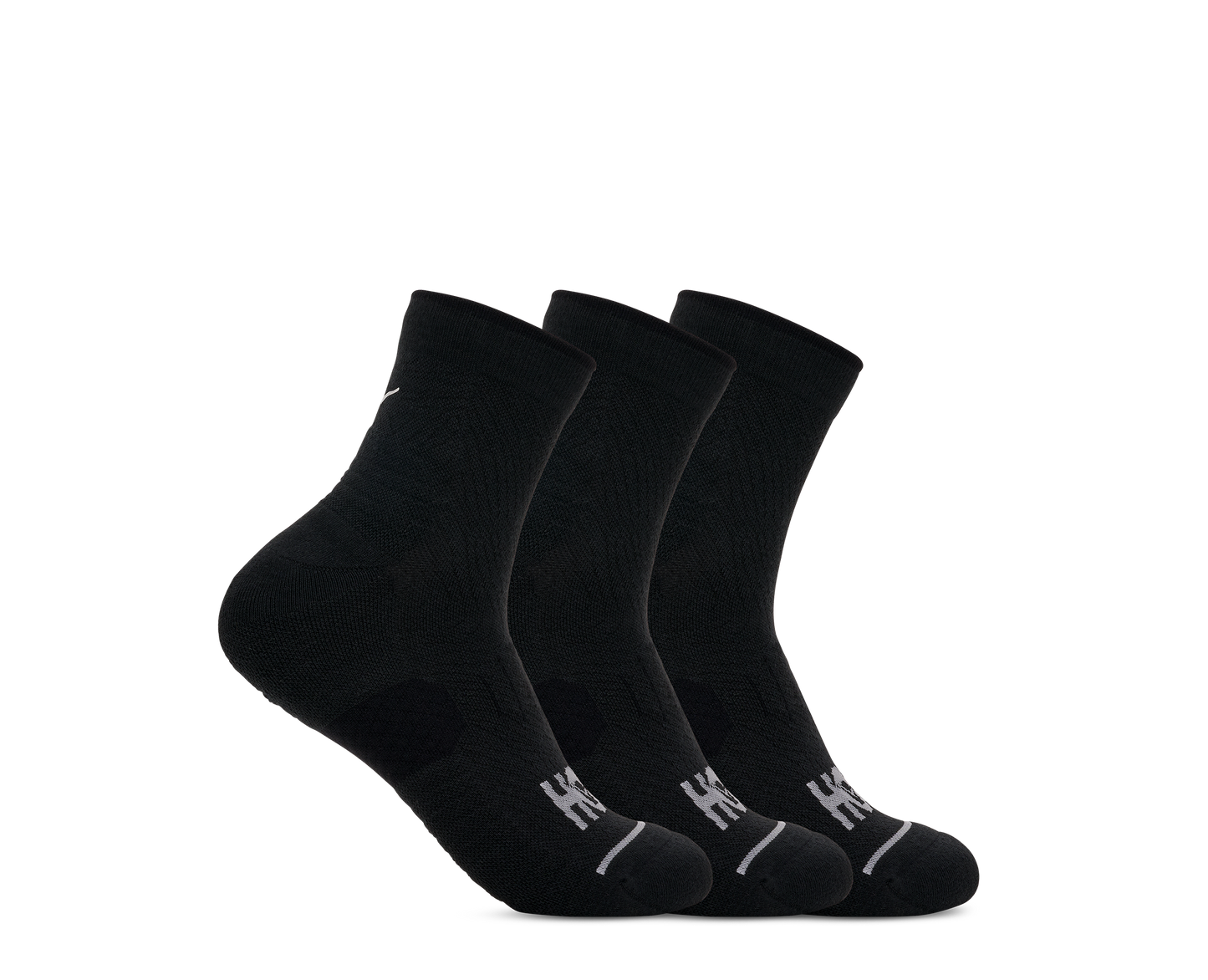 U QUARTER RUN SOCK 3-PACK by HOKA