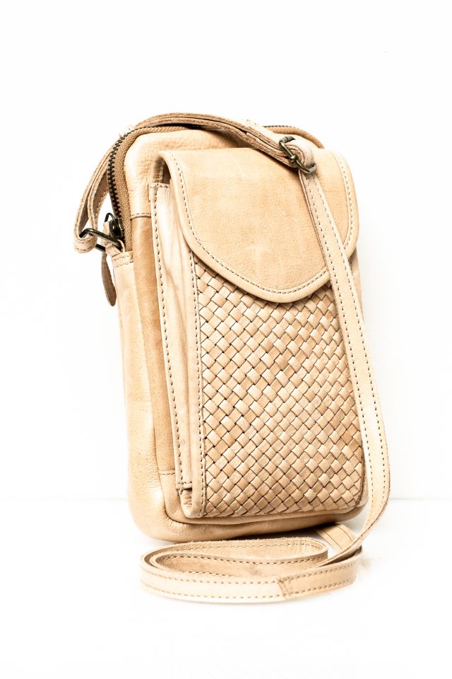 Johns Creek Leather Crossbody Wallet by Classic Look, INC