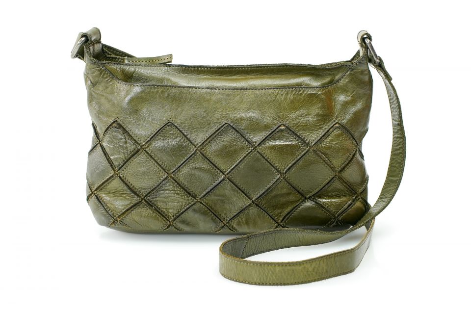 Paul & Taylor Leather Crossbody by Classic Look, Inc