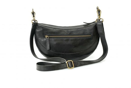 John's Creek Half Moon Crossbody from Classic Look, Inc