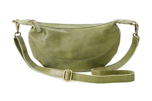 John's Creek Half Moon Crossbody from Classic Look, Inc