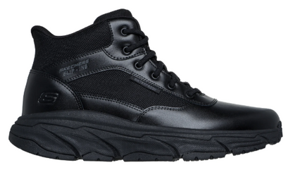 Men's Skechers Slip-in Work Waterproof Slip-Resistant: D'Lux Journey - Redron