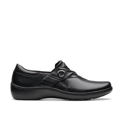 CORA AUBRIE BLACK LEATHER by Clarks