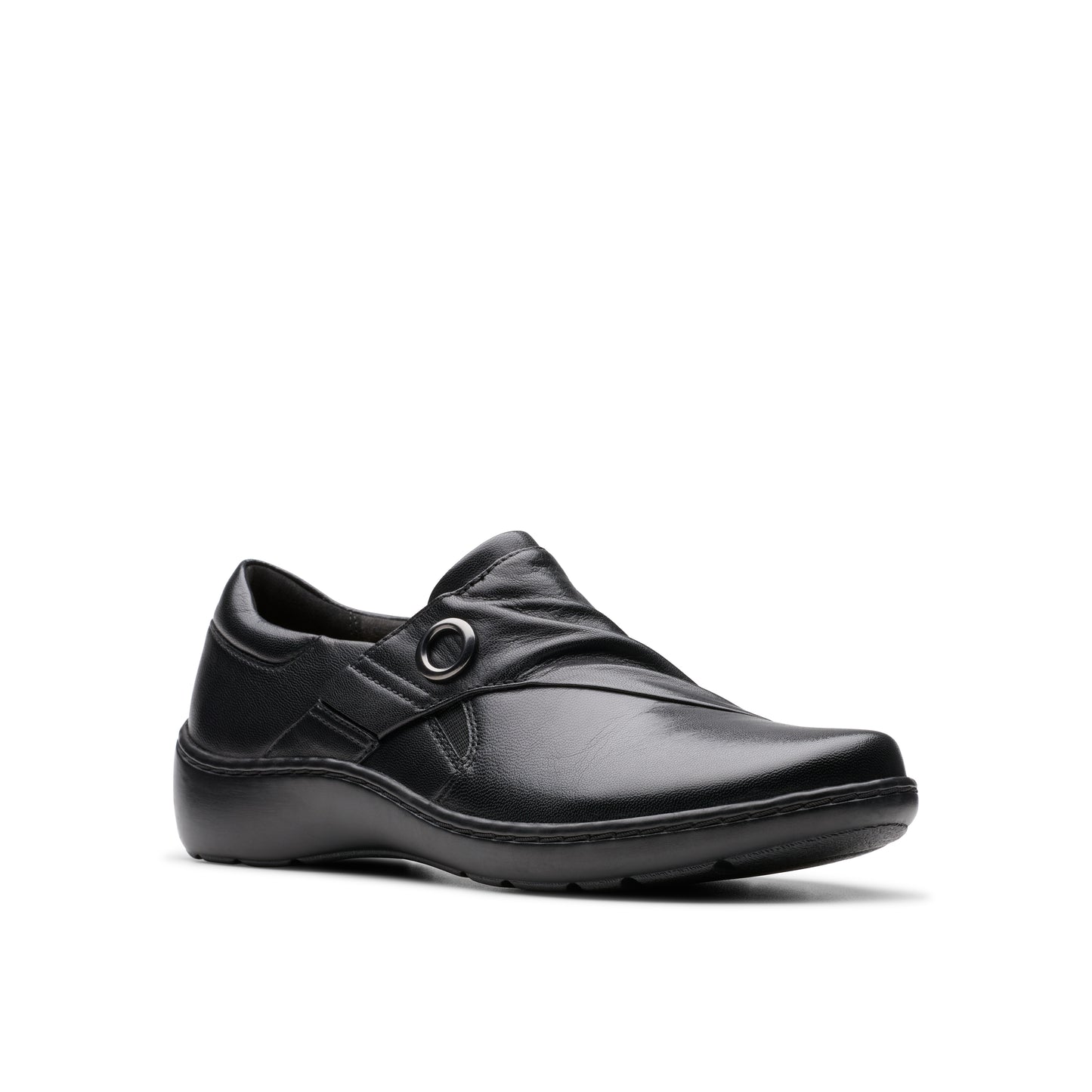 CORA AUBRIE BLACK LEATHER by Clarks