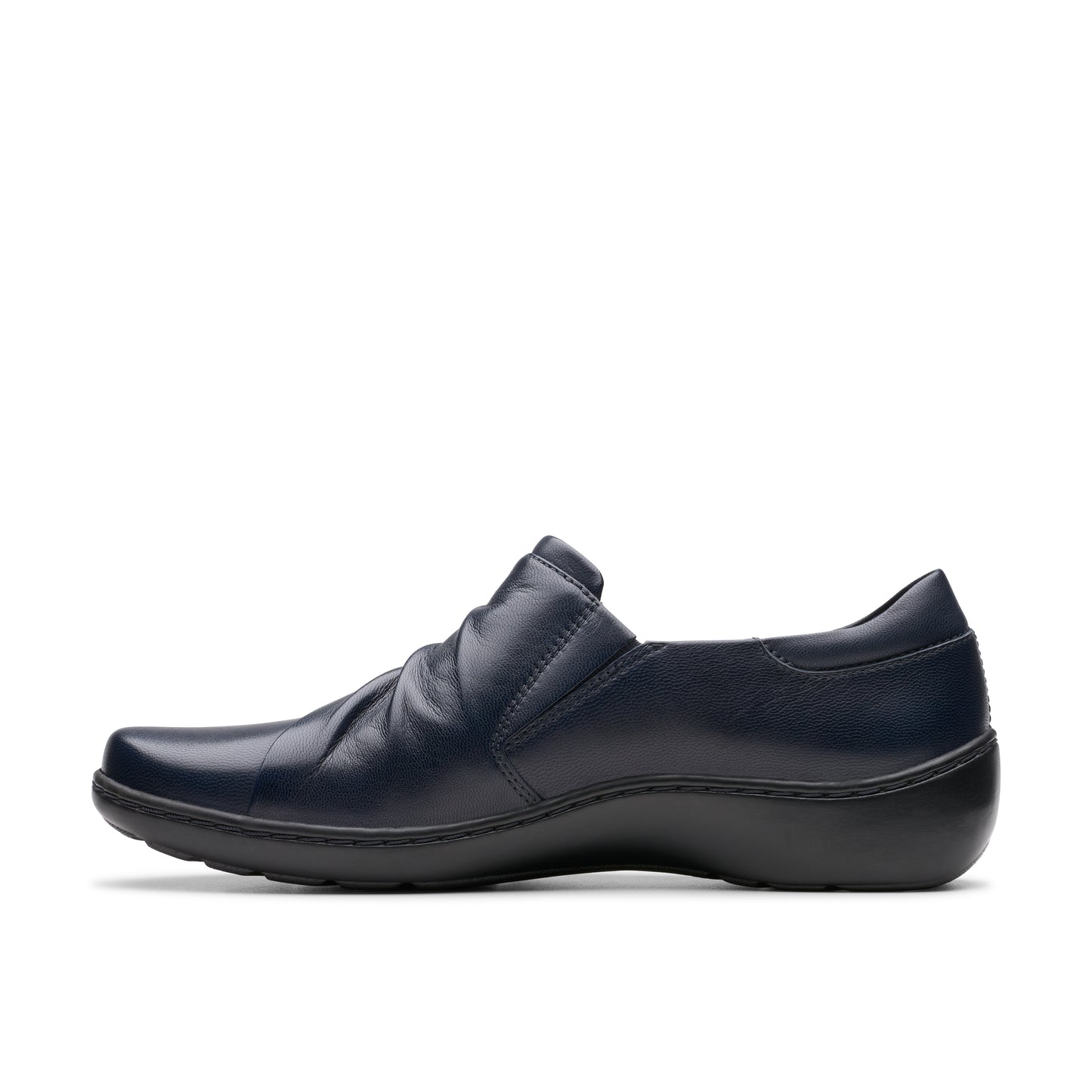 CORA AUBRIE NAVY LEATHER by Clarks