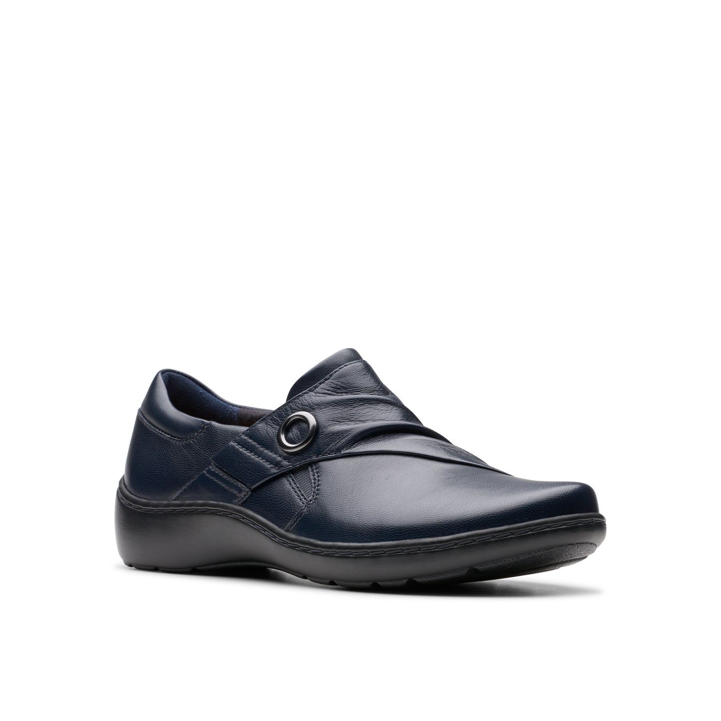 CORA AUBRIE NAVY LEATHER by Clarks