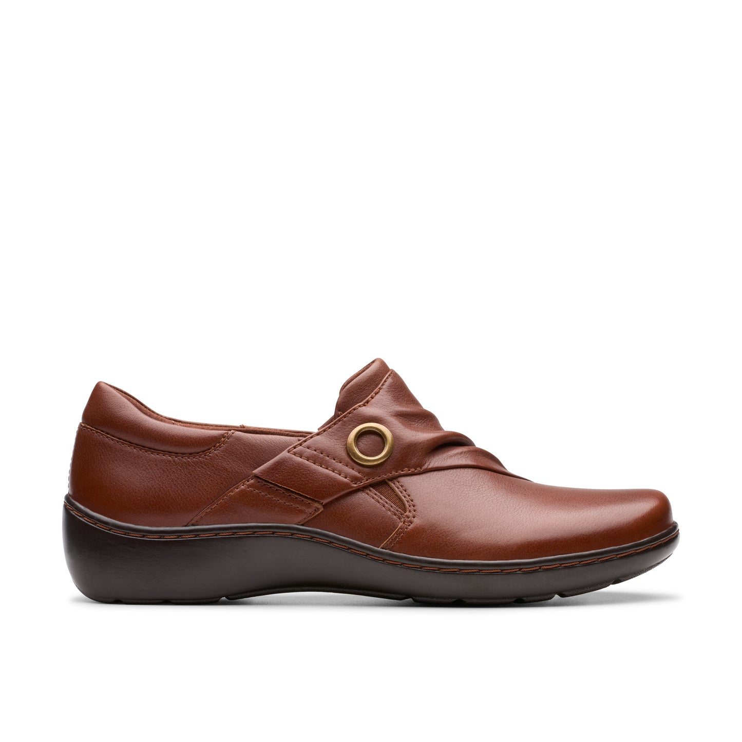 CORA AUBRIE TAN LEATHER by Clarks