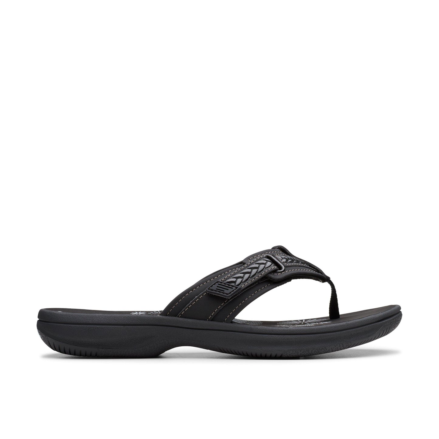 Breezey Sun Black/Black by Clarks