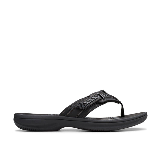 Breezey Sun Black/Black by Clarks