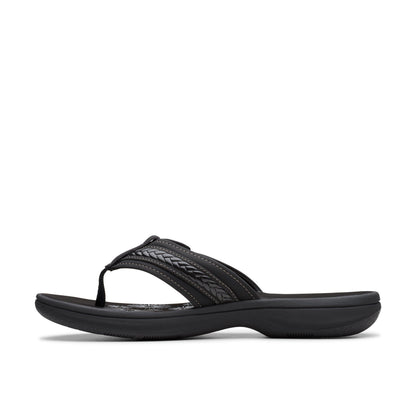 Breezey Sun Black/Black by Clarks