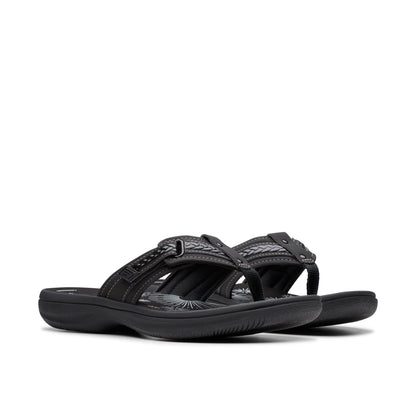 Breezey Sun Black/Black by Clarks