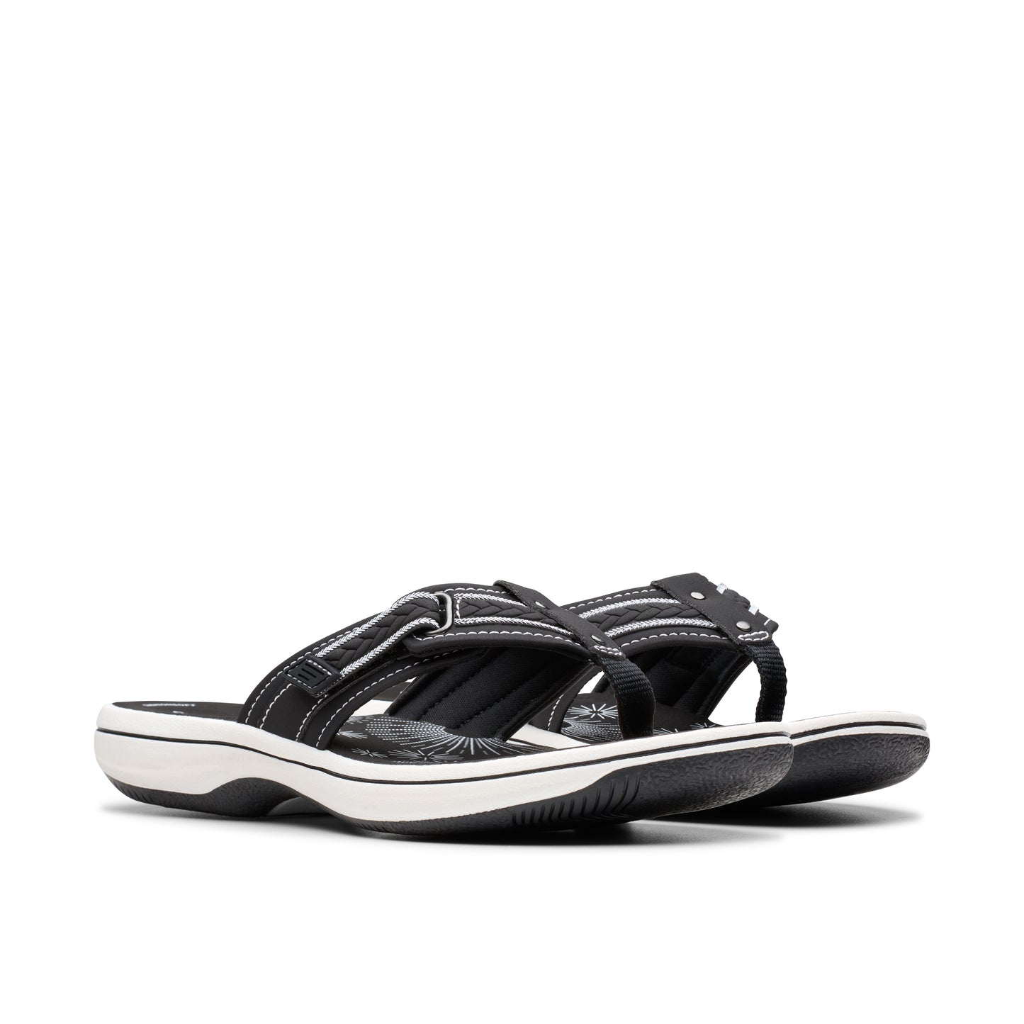 Breezey Sun Black by Clarks