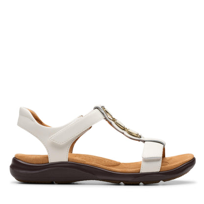 Kitly Gem White Leather by Clarks