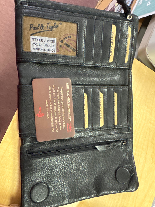 Paul & Taylor Women's RFID Wallet by Classic Look, Inc