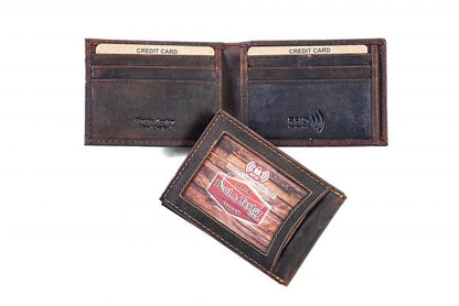 Paul & Taylor RFID Card & Clip Bifold Horizontal from Classic Look, INC