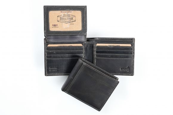 John's Creek RFID Bi-fold Wallet from Classic Look