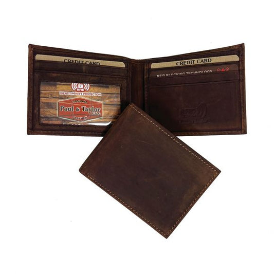 Men's Paul & Taylor RFID Bi-fold Wallet by Classic Look, Inc