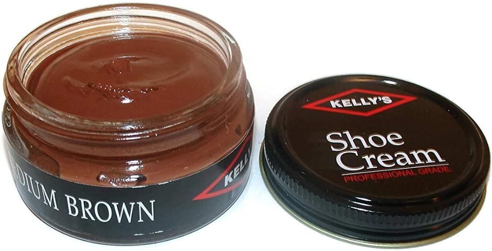 Kelly's Shoe Cream - Professional Shoe Polish - 1.5 oz