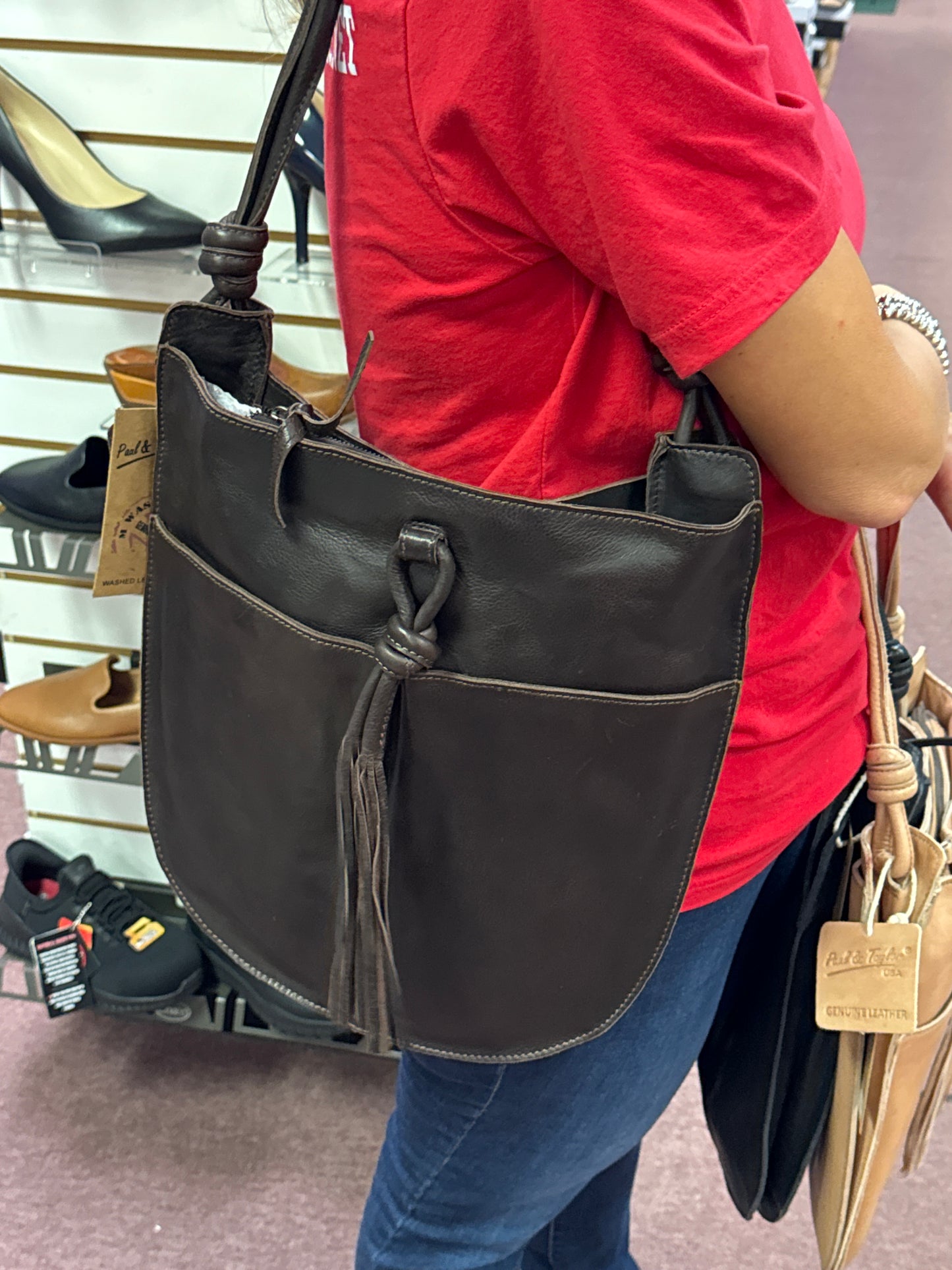 Paul & Taylor Original Tote Bag with Tassle by Classic Look, Inc