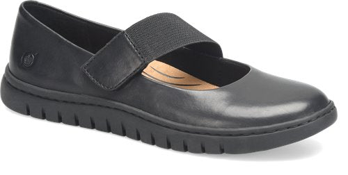 Aspen Maryjane Black Leather by Born