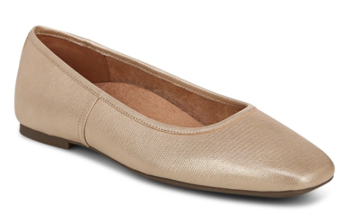 ORINDA SQUARE TOE BALLET FLAT by Vionic