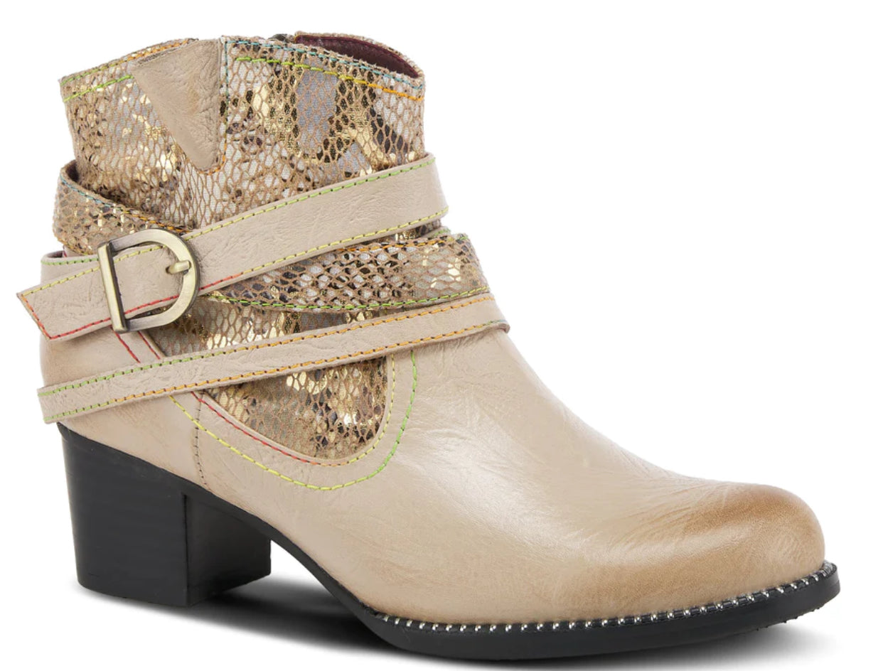 L'Artiste Zhamsha Shine Bootie by Spring Step