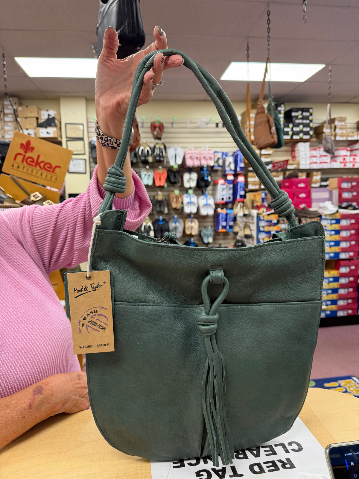 Paul & Taylor Original Tote Bag with Tassle from Classic Look, Inc