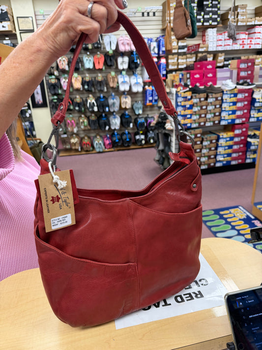 Paul & Taylor Leather Hobo Bag/Crossbody from Classic Look, Inc