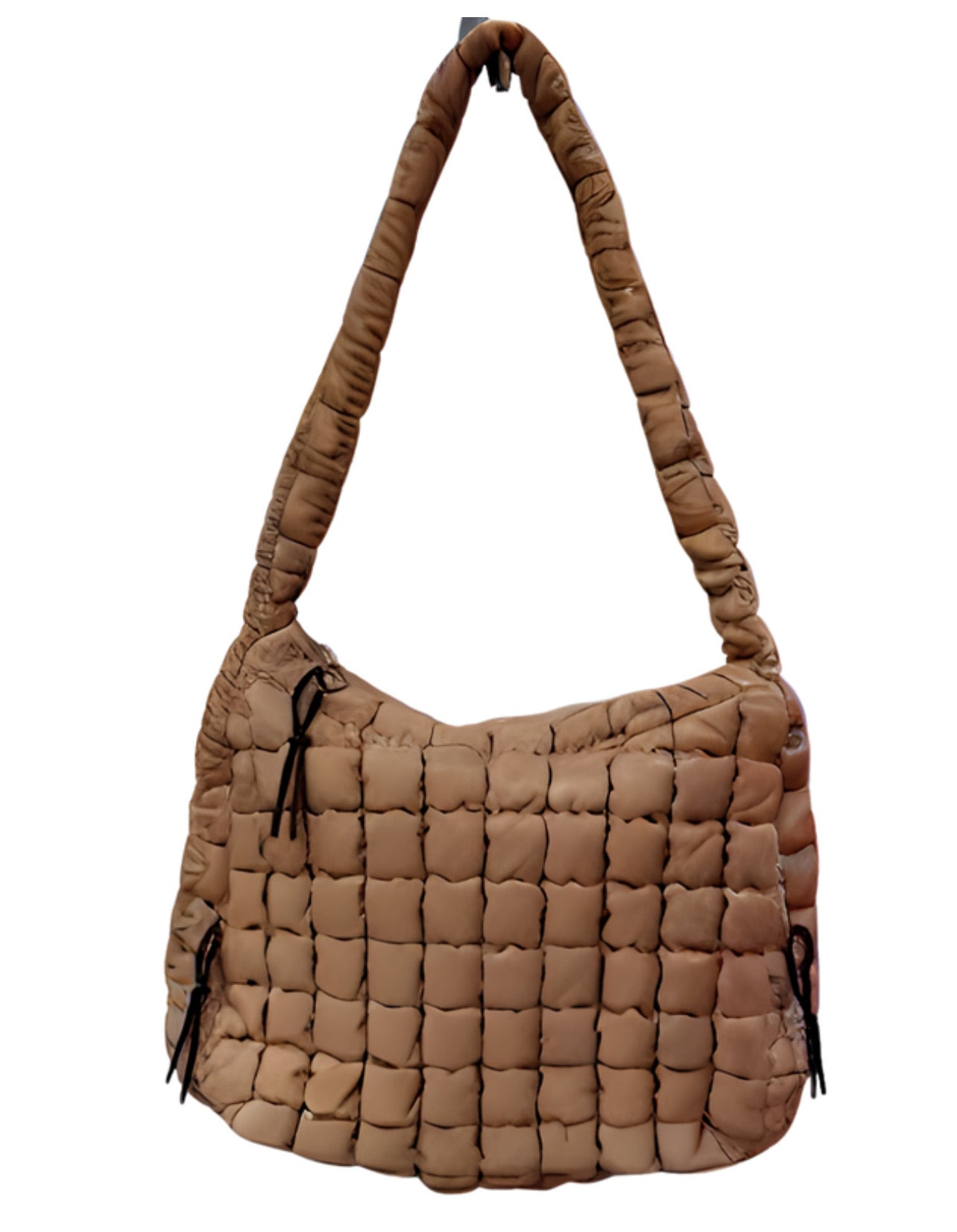 Quilted Puffer Crossbody Bags by Queens Designs