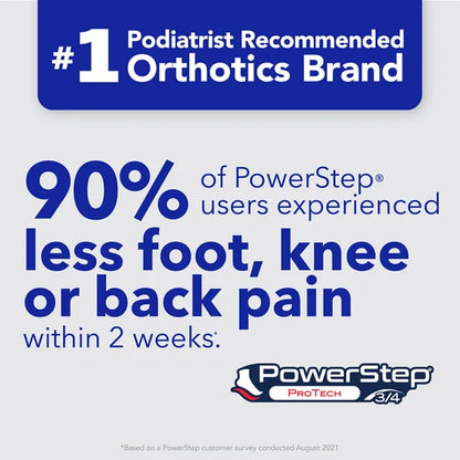 PowerStep ProTech 3/4 Length Insoles