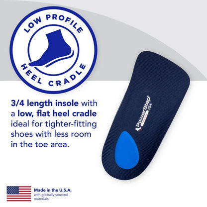 PowerStep ProTech 3/4 Length Insoles