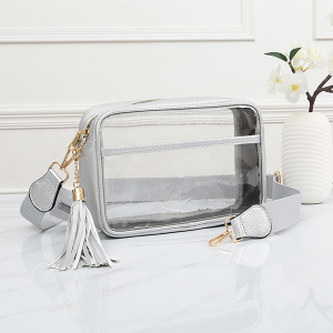 CLEAR CROSSBODY BAG by Queens Designs