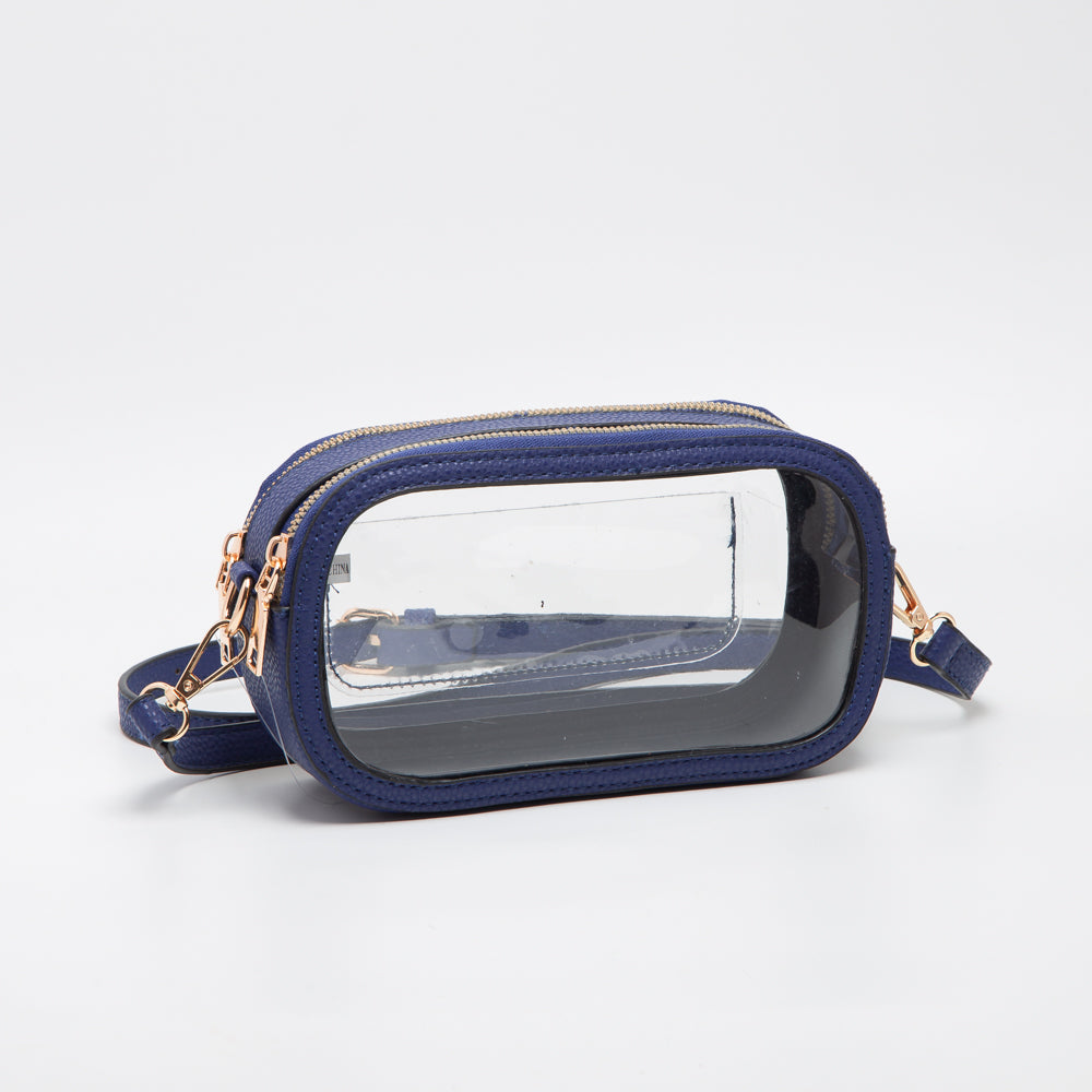 Clear Oval Stadium Bags by Queens Designs