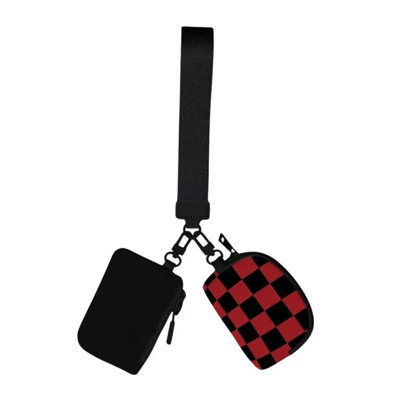 Checkered Dual Color Wristlets by Queens Designs