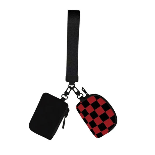 Checkered Dual Color Wristlets by Queens Designs