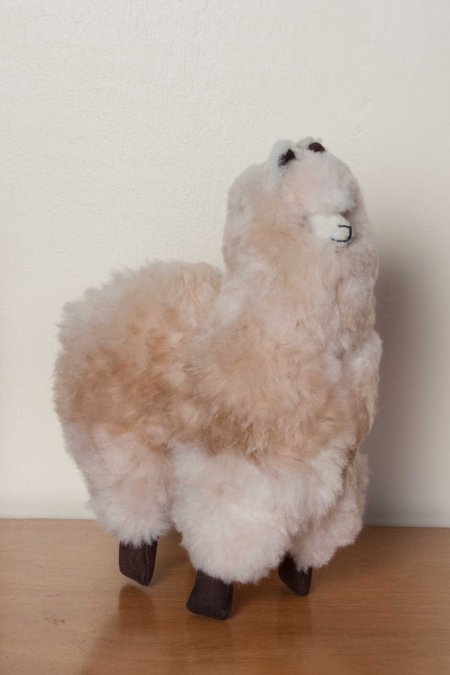 Standing Alpaca Doll by Simply Natural Designs