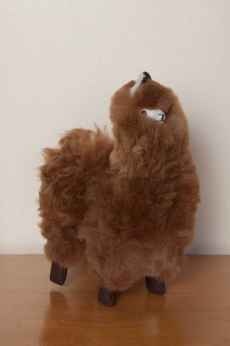Standing Alpaca Doll by Simply Natural Designs